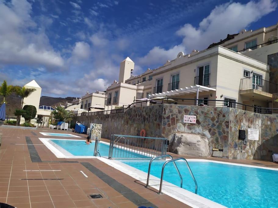 Moderno Residencial Puerto Rico Sol Mar Y Piscina Leilighet Eksteriør bilde
