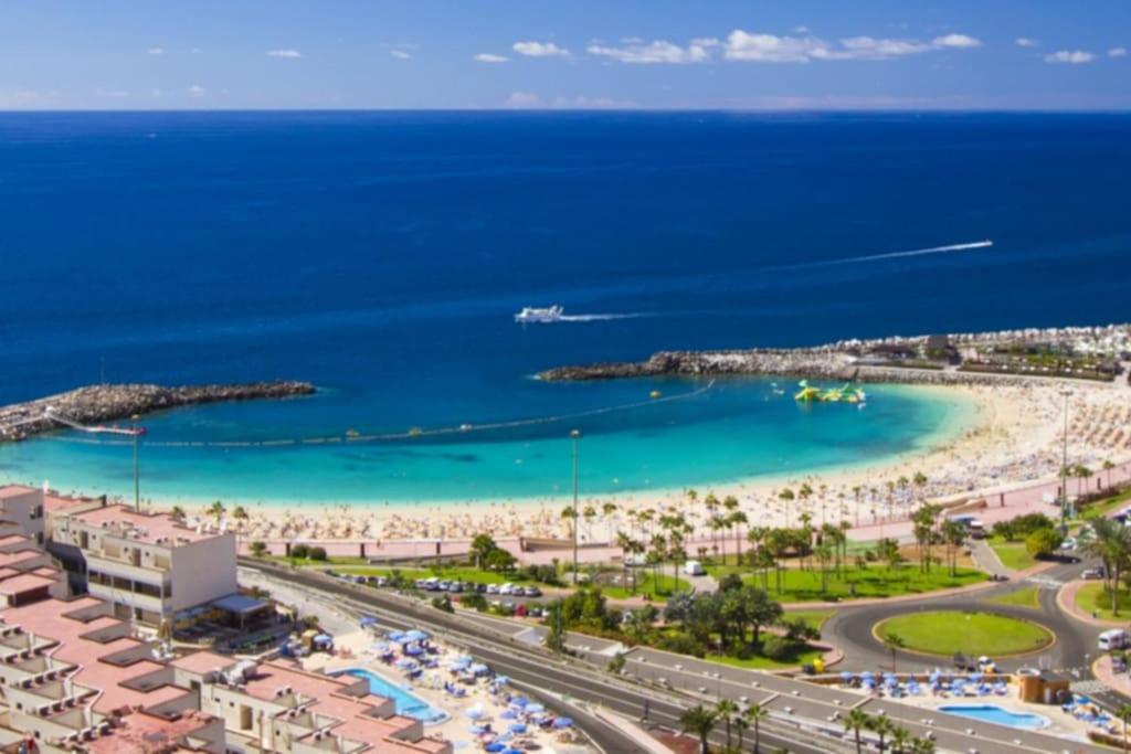 Moderno Residencial Puerto Rico Sol Mar Y Piscina Leilighet Eksteriør bilde